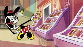 Screenshots from the 2020 Disney Television Animation cartoon Supermarket Scramble
