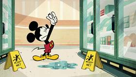 Screenshots from the 2020 Disney Television Animation cartoon Supermarket Scramble