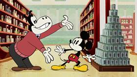 Screenshots from the 2020 Disney Television Animation cartoon Supermarket Scramble