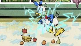 Screenshots from the 2020 Disney Television Animation cartoon Supermarket Scramble