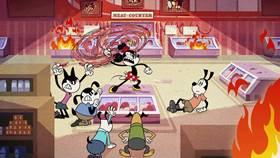 Screenshots from the 2020 Disney Television Animation cartoon Supermarket Scramble