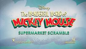 Screenshots from the 2020 Disney Television Animation cartoon Supermarket Scramble