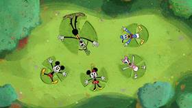 Screenshots from the 2020 Disney Television Animation cartoon Supermarket Scramble