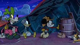 Screenshots from the 2020 Disney Television Animation cartoon Cheese Wranglers