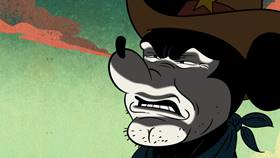 Screenshots from the 2020 Disney Television Animation cartoon Cheese Wranglers