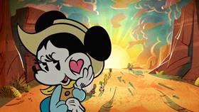 Screenshots from the 2020 Disney Television Animation cartoon Cheese Wranglers