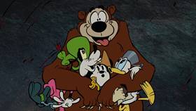 Screenshots from the 2020 Disney Television Animation cartoon Cheese Wranglers