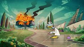 Screenshots from the 2020 Disney Television Animation cartoon House of Tomorrow