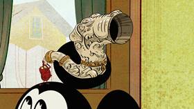 Screenshots from the 2020 Disney Television Animation cartoon Hard to Swallow