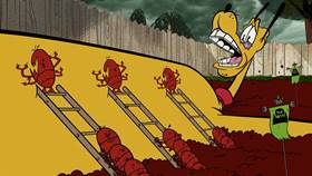 Screenshots from the 2020 Disney Television Animation cartoon Hard to Swallow