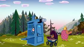 Screenshots from the 2020 Universal 1440 Entertainment cartoon Time Warped