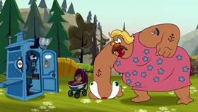 Screenshots from the 2020 Universal 1440 Entertainment cartoon Time Warped