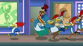 Screenshots from the 2020 Universal 1440 Entertainment cartoon Time Warped