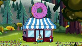 Screenshots from the 2020 Universal 1440 Entertainment cartoon Time Warped