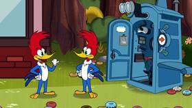 Screenshots from the 2020 Universal 1440 Entertainment cartoon Time Warped