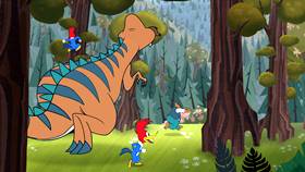 Screenshots from the 2020 Universal 1440 Entertainment cartoon Time Warped