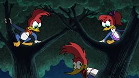 Screenshots from the 2020 Universal 1440 Entertainment cartoon Haunted Hijinks