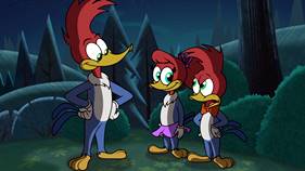 Screenshots from the 2020 Universal 1440 Entertainment cartoon Haunted Hijinks