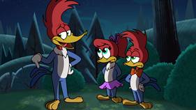 Screenshots from the 2020 Universal 1440 Entertainment cartoon Haunted Hijinks