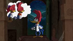 Screenshots from the 2020 Universal 1440 Entertainment cartoon Haunted Hijinks