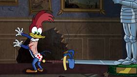 Screenshots from the 2020 Universal 1440 Entertainment cartoon Haunted Hijinks