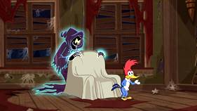 Screenshots from the 2020 Universal 1440 Entertainment cartoon Haunted Hijinks