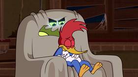 Screenshots from the 2020 Universal 1440 Entertainment cartoon Haunted Hijinks