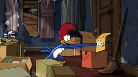 Screenshots from the 2020 Universal 1440 Entertainment cartoon Haunted Hijinks