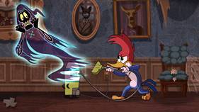 Screenshots from the 2020 Universal 1440 Entertainment cartoon Haunted Hijinks
