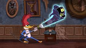 Screenshots from the 2020 Universal 1440 Entertainment cartoon Haunted Hijinks