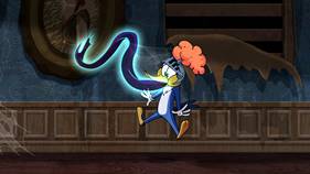 Screenshots from the 2020 Universal 1440 Entertainment cartoon Haunted Hijinks