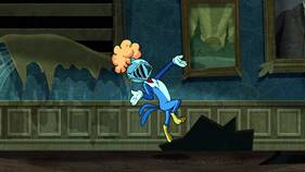 Screenshots from the 2020 Universal 1440 Entertainment cartoon Haunted Hijinks