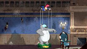 Screenshots from the 2020 Universal 1440 Entertainment cartoon Haunted Hijinks