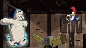 Screenshots from the 2020 Universal 1440 Entertainment cartoon Haunted Hijinks