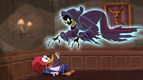 Screenshots from the 2020 Universal 1440 Entertainment cartoon Haunted Hijinks