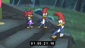 Screenshots from the 2020 Universal 1440 Entertainment cartoon Haunted Hijinks