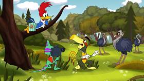 Screenshots from the 2020 Universal 1440 Entertainment cartoon Nature Nuts