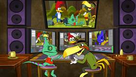 Screenshots from the 2020 Universal 1440 Entertainment cartoon Nature Nuts