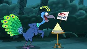 Screenshots from the 2020 Universal 1440 Entertainment cartoon Birds of a Feather