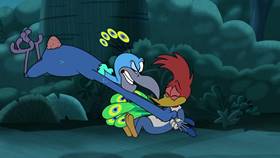 Screenshots from the 2020 Universal 1440 Entertainment cartoon Birds of a Feather