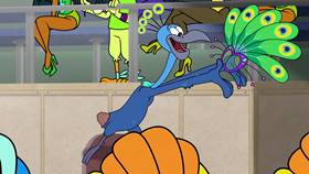 Screenshots from the 2020 Universal 1440 Entertainment cartoon Birds of a Feather