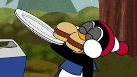 Screenshots from the 2020 Universal 1440 Entertainment cartoon Chilly Grilly