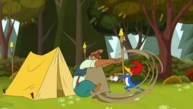 Screenshots from the 2020 Universal 1440 Entertainment cartoon Chilly Grilly