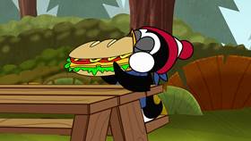 Screenshots from the 2020 Universal 1440 Entertainment cartoon Chilly Grilly