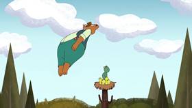 Screenshots from the 2020 Universal 1440 Entertainment cartoon Chilly Grilly