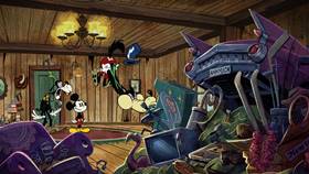 Screenshots from the 2020 Disney Television Animation cartoon The Big Good Wolf