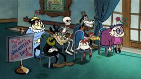 Screenshots from the 2020 Disney Television Animation cartoon The Big Good Wolf