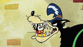 Screenshots from the 2020 Disney Television Animation cartoon The Big Good Wolf