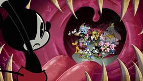 Screenshots from the 2020 Disney Television Animation cartoon The Big Good Wolf