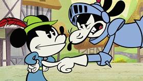 Screenshots from the 2020 Disney Television Animation cartoon The Brave Little Squire